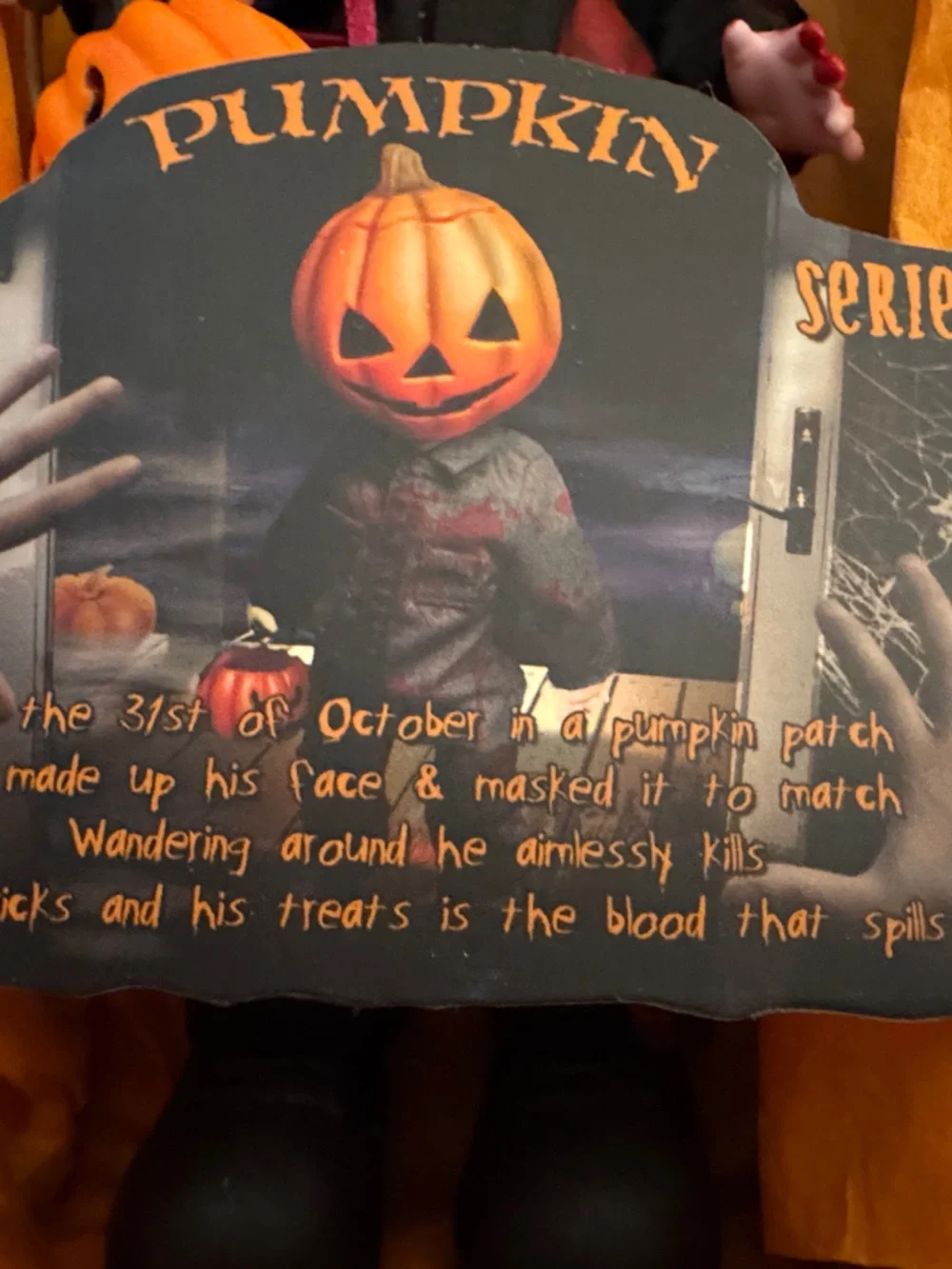 Living Dead spooky pumpkin
